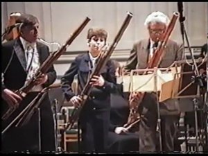 С.Прокофьев - Юмористическое скерцо для 4-х фаготов (исполняют 16 фаготов)