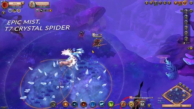 LEGENDARY Crystal Spider - Mists of Avalon | Solo Albion Online смотреть онлайн
