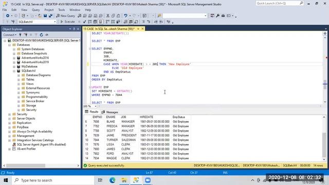 Module 4 - Set Operators, If else,Case,while,Cost convert in SQL Server смотреть онлайн
