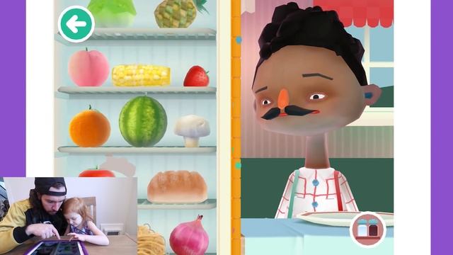 Adley App Reviews | Toca Kitchen 2 | feeding our friends смотреть онлайн