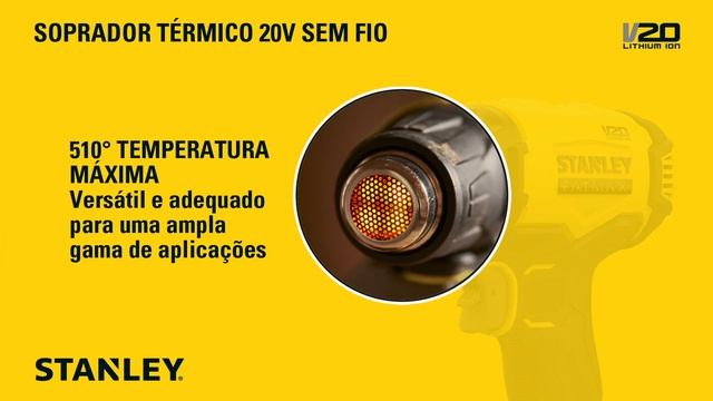 SOPRADOR TÉRMICO 20V SEM FIO - SCE530 смотреть онлайн