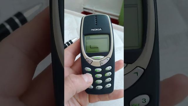 Nokia 3310 игра змейка. смотреть онлайн