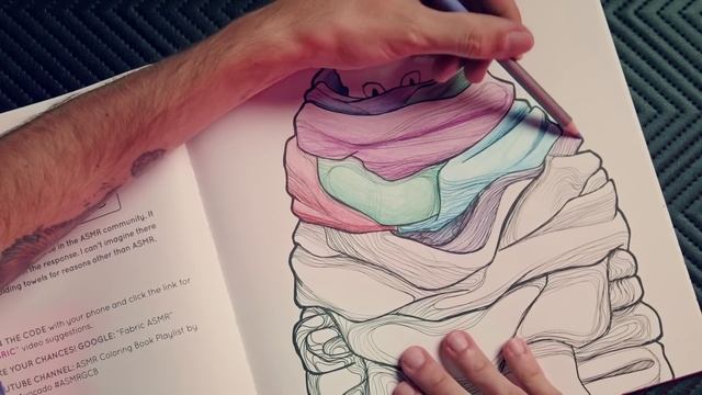 The ASMR Coloring Book ✍️ Pencils Sounds to SLEEP (No Talking) смотреть онлайн
