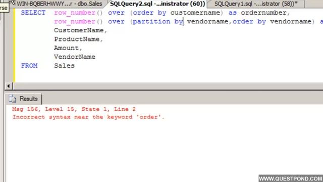 SQL Server interview question :- Explain RowNumber,Partition,Rank and DenseRank ? смотреть онлайн