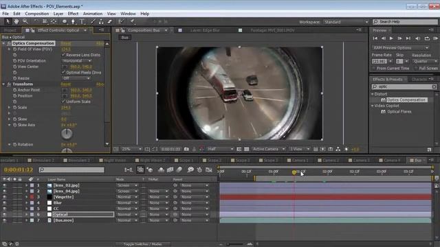 Simulating Optical Scopes in After Effects смотреть онлайн
