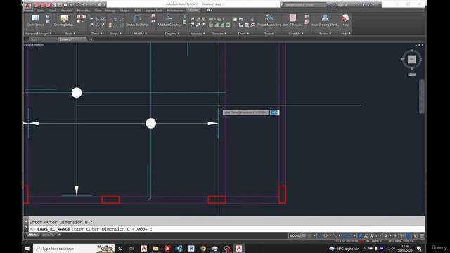 Slab Rebar Detailing On Autocad смотреть онлайн