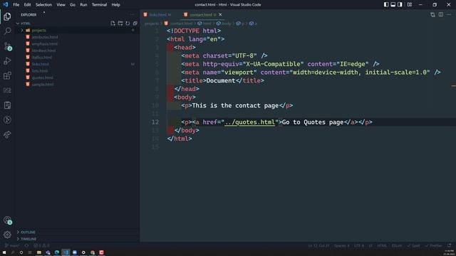 13. Hyper Links URL Paths. Absolute Path vs Relative Path for adding in the href attribute - HTML смотреть онлайн