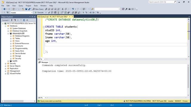 01 SQL for Data Analytics: Creating Database, Tables and Inserting Records смотреть онлайн