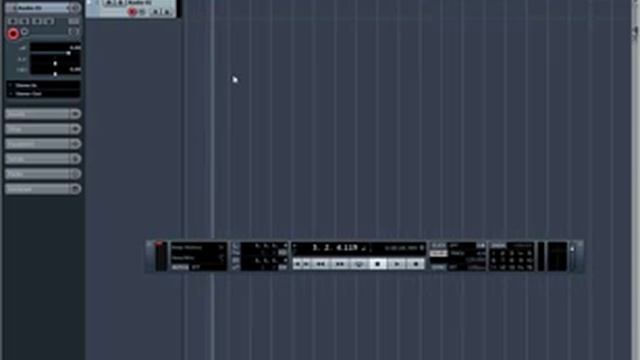 Начало работы с Cubase