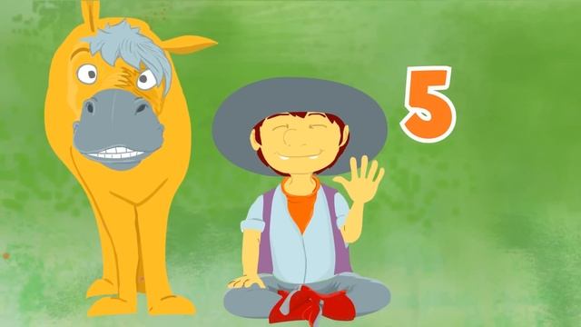 Colores y números. Song to learn Numbers and colors in Spanish for kids and children смотреть онлайн