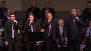 У Голгофского распятья тишина - мужская группа