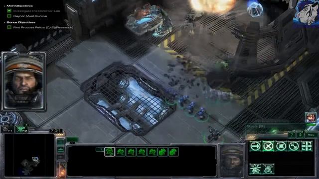 StarCraft II - WoL Campaign - Piercing The Shroud смотреть онлайн