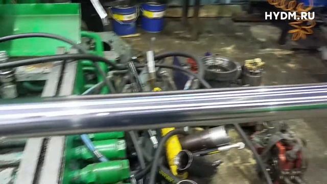 Проверка гидроцилиндра вилочного погрузчика | Испытание под высоким давлением | HYDM.RU #87 смотреть онлайн
