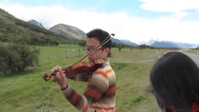 Train - Drive By (Off Beaters Violin and Ukelele scenic cover) смотреть онлайн
