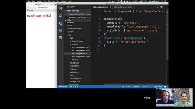 ngAir 74 - CLI Tutorial with Mike Brocchi смотреть онлайн