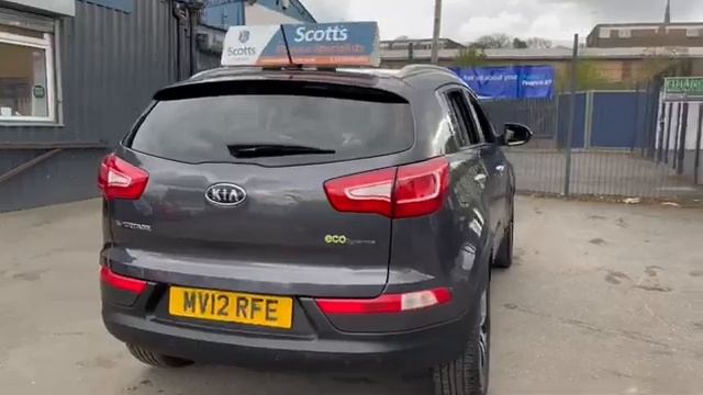 2012 12 KIA SPORTAGE 1.7 CRDI 3 SAT NAV 5 DOOR DIESEL GREY смотреть онлайн