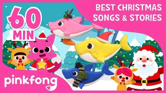 Christmas Sharks And More | Christmas Songs & Stories | +Compilation | Pinkfong Songs For Children