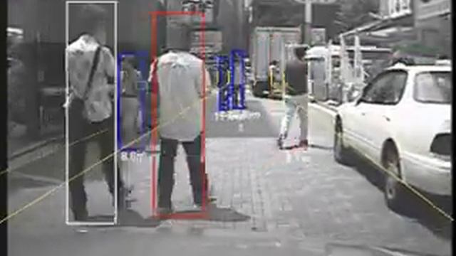 Мобилай (Mobileye) распознавание пешеходов Pedestrian Detection