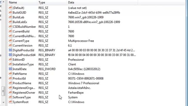 Altering The Windows ProductID, Manufacturer, Registered Owner/Organisation & Edition ID смотреть онлайн
