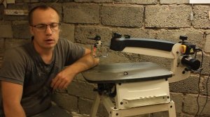 Обзор лобзикового станка Jet JWSS-22B,  Overview of the jigsaw