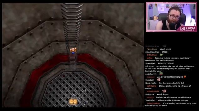 Vaush ARGUES with chat over aliens, monkeys and evolution смотреть онлайн