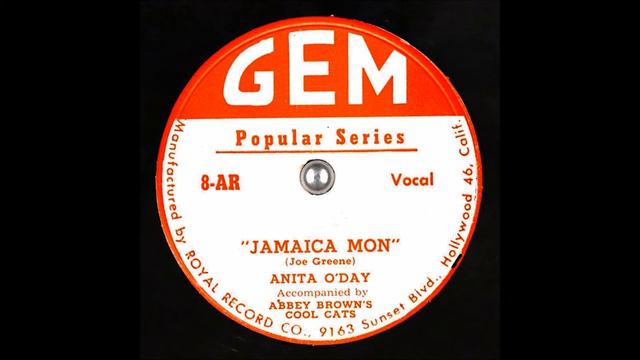 "Jamaica Mon" Anita O'Day - accompanied by Abbey Brown's Cool Cats смотреть онлайн