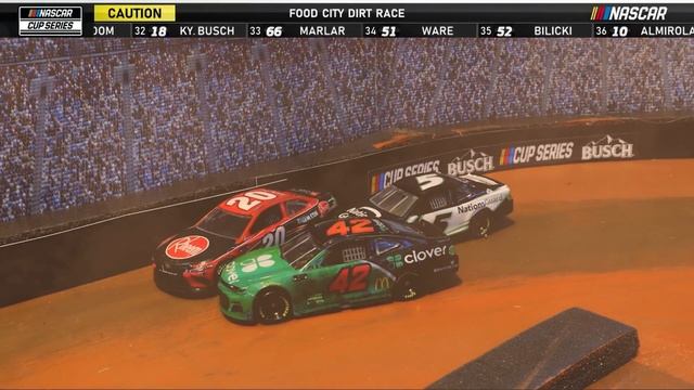 Playin' In The Bristol Dirt | NASCAR Stop Motion From The Bristol Dirt Race