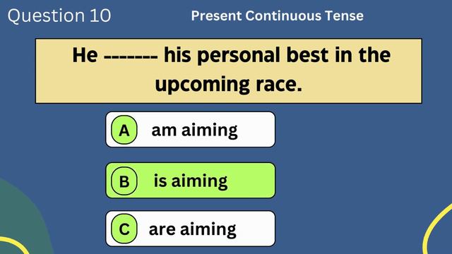 Master Present Continuous Tense Now! #Challenge1 смотреть онлайн