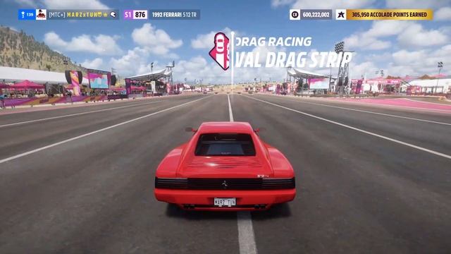 FORZA HORIZON 5 - FERRARI 512TR (DRAG TUNE) смотреть онлайн