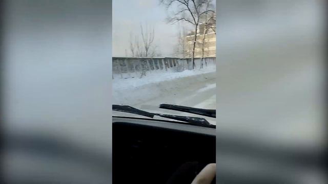 Subaru Dias/Daihatsu Atrai Driving In The Snow In Winter [s331] смотреть онлайн