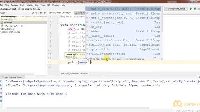 17.9 Access Attributes | Web Scraping | Learn Python Programming Step by Step Tutorials смотреть онлайн