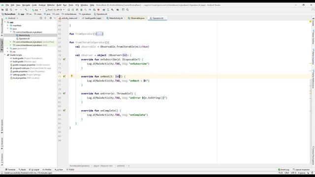 RxJava | RxAndroid : From Iterable Operator смотреть онлайн