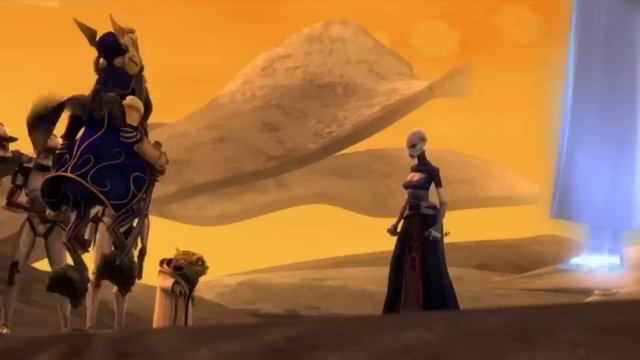 Star Wars The Clone Wars: Yoda toying with Asajj Ventress смотреть онлайн