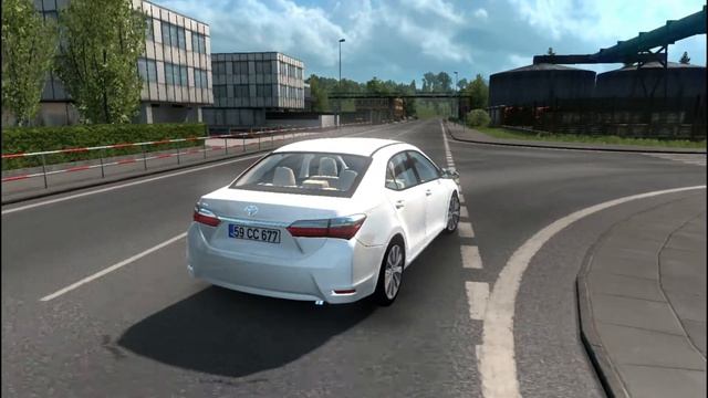 Ets 2 Toyota Corolla Modu (1.35) смотреть онлайн
