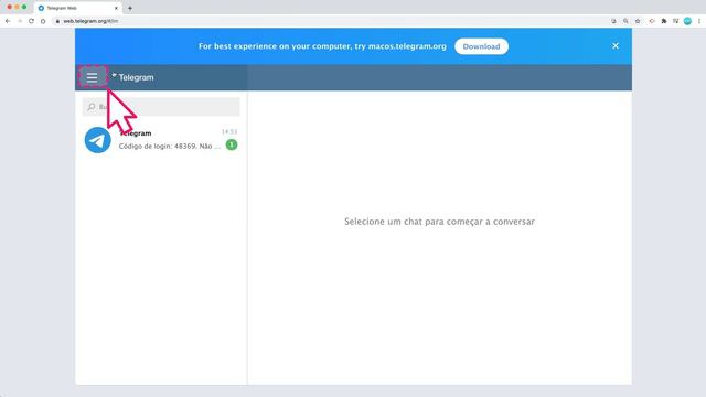 Como usar o Telegram Web смотреть онлайн