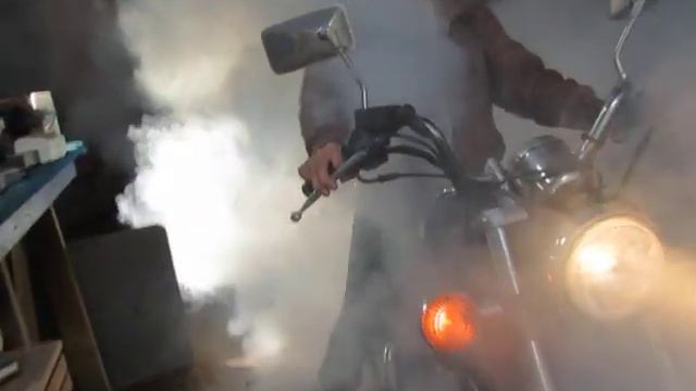 Girl Motorcycle Burnout смотреть онлайн