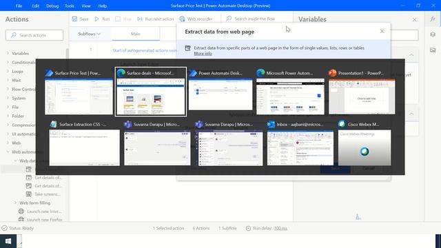 Power Automate Desktop - Web Extraction Part 1 | Price extraction from web page смотреть онлайн