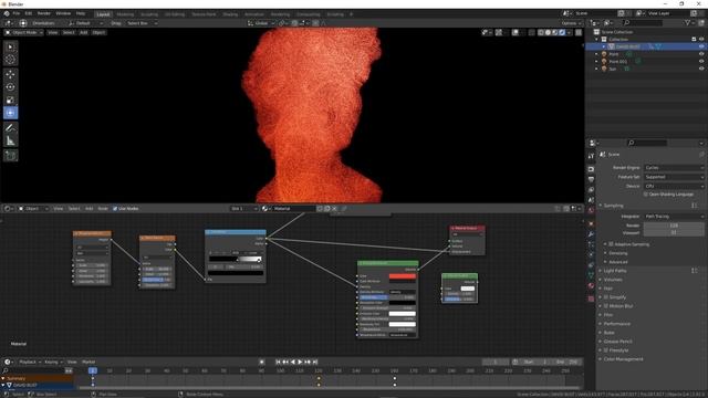 Creating Displacement Movements Using Shader Node in Blender смотреть онлайн