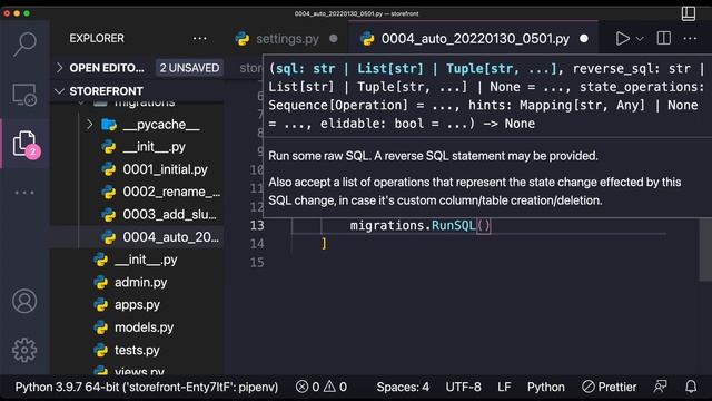 HOW TO CONNECT DJANGO TO MYSQL DATABASE SERVER | HOW TO RUN CUSTOM SQL CODE Ep-19 смотреть онлайн