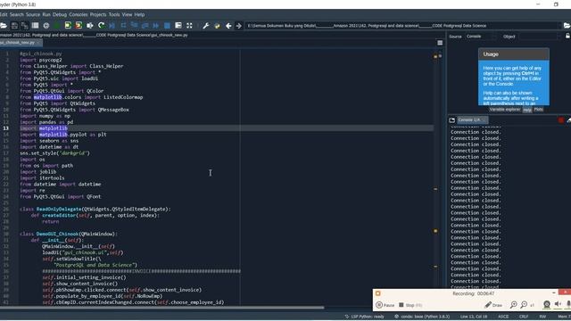 FULL SOURCE CODE: THE COMPLETE GUIDE TO LEARNING POSTGRESQL AND DATA SCIENCE WITH PYTHON GUI смотреть онлайн