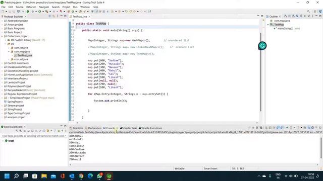 Map interface coding in java collections // collection frameworks //Easy Learning Channel смотреть онлайн