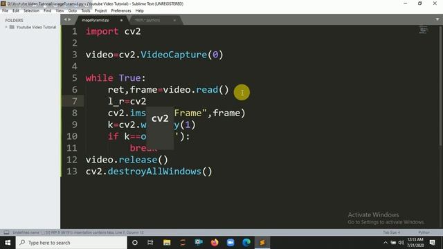 Multiple Frame (Concept Of Image Pyramid) Using Python & Opencvl KNOWLEDGE DOCTOR l Mishu Dhar смотреть онлайн