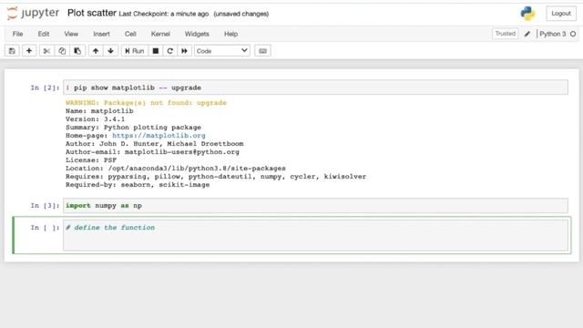【Matplotlib】#3 | 在Jupyter Notebook 里 import data смотреть онлайн