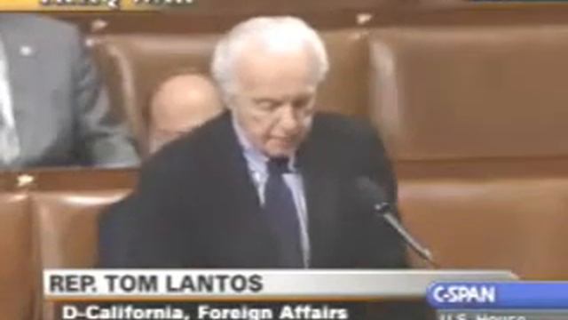 Iraq Troop Surge Debate : Tom Lantos - antiSurge смотреть онлайн