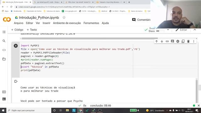 Trabalhando com Arquivos PDF no Google Colab utilizando PyPdf2 e PdfMiner смотреть онлайн