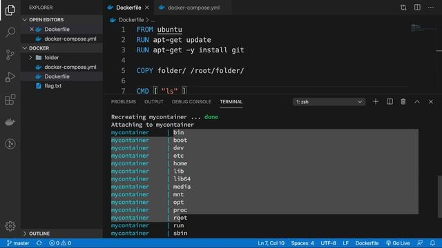 Docker Tutorial 20: CMD - Dockerfile смотреть онлайн