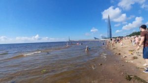 Парк им.300 летия Санкт-Петербурга // Пляж