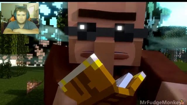 Reacting to Annoying Villagers 58 (A Minecraft Animation смотреть онлайн