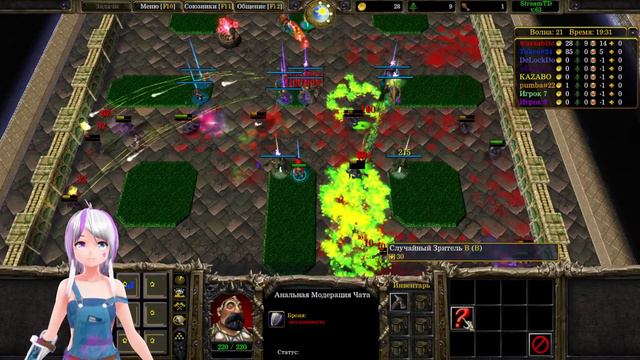 Играем в кастомные карты и общаемся | Survival Chaos Warcraft 3 | Legion TD | Варкрафт 3 смотреть онлайн