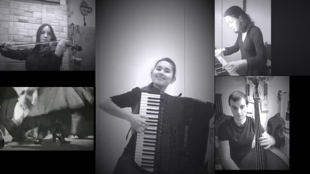 La Cumparsita, TANGO - Quartet - accordion - Юлия Кадрова смотреть онлайн